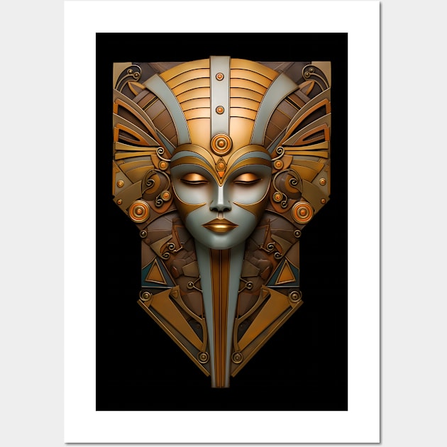 Art Deco Design 03 Wall Art by Mistywisp